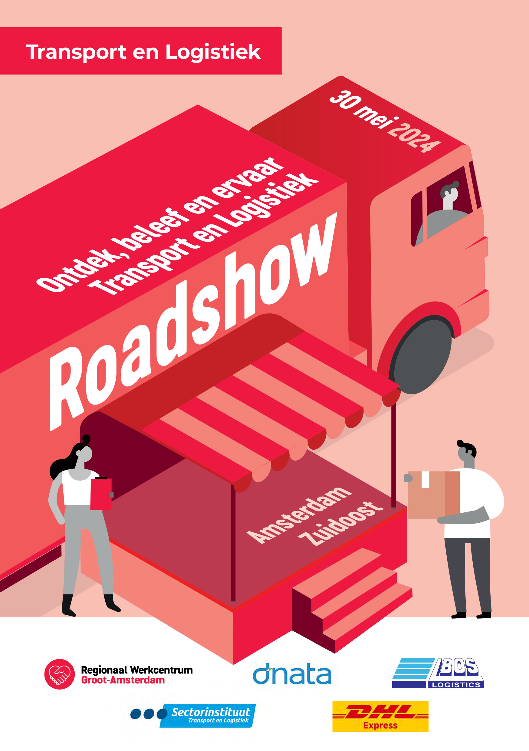 roadshow: ontdek beleef en ervaar sector Transport en Logistiek